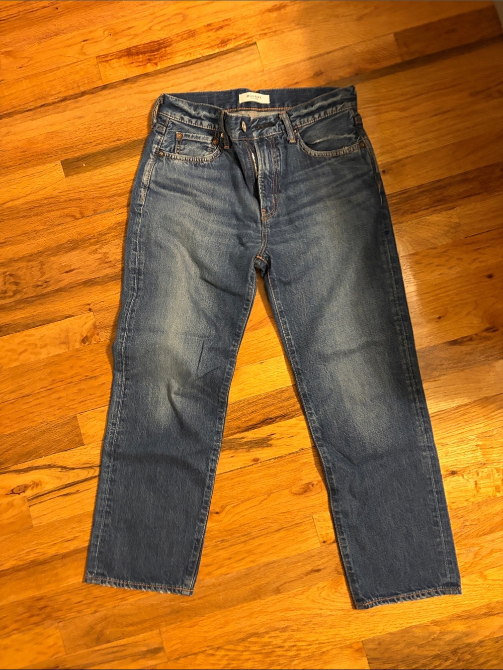 Vintage-Style Blue womans Jeans